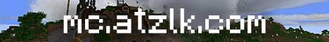 Atzlk MC Minecraft server banner