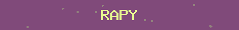RAPY.GG Minecraft server banner