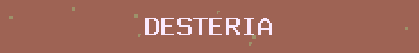 Desteria Minecraft server banner