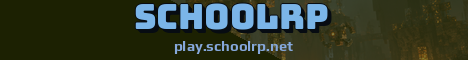 SchoolRP Minecraft server banner