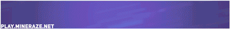 MineRaze Minecraft server banner