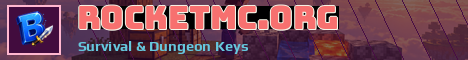 RocketMC.org Minecraft server banner