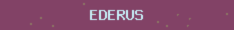 Ederus Network Minecraft server banner