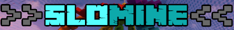 SloMine SMP Minecraft server banner