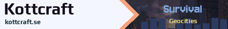 Kottcraft Minecraft server banner