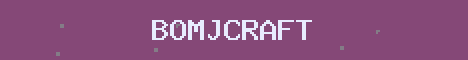 BomjCraft Minecraft server banner