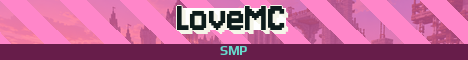 LoveMC Minecraft server banner