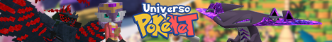 Universo PokéNet Minecraft server banner