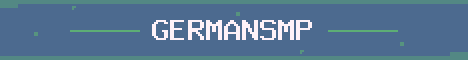 GermanSMP.de Minecraft server banner