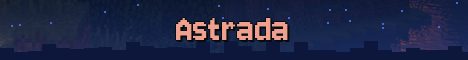 Astrada Minecraft server banner