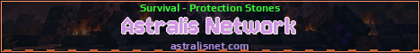 Astralis Network Minecraft server banner