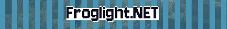 Froglight.NET Minecraft server banner