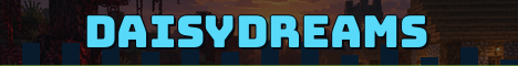DaisyDreams Minecraft server banner