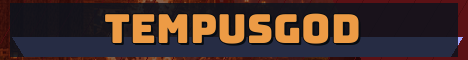 TempusGod Minecraft server banner