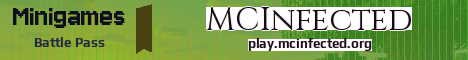 MCInfected Minecraft server banner