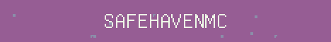 SafeHavenMC Minecraft server banner