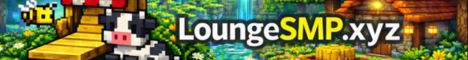 LoungeSMP Minecraft server banner