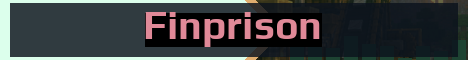 Finprison Minecraft server banner
