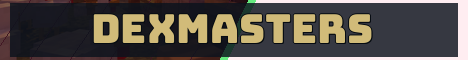 DexMasters Minecraft server banner