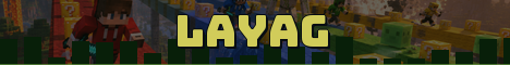 Layag Minecraft server banner
