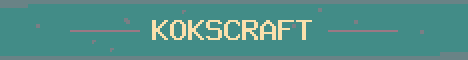 KoksCraft Minecraft server banner