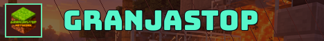 GranjasTop Minecraft server banner