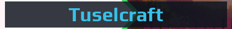 Tuselcraft Minecraft server banner