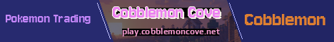 Cobblemon Cove Minecraft server banner