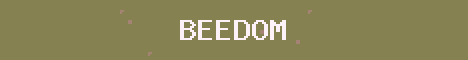 Beedom Network Minecraft server banner
