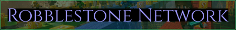 Robblestone Network Minecraft server banner