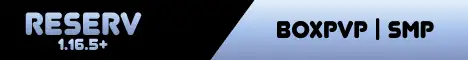 REserv Minecraft server banner