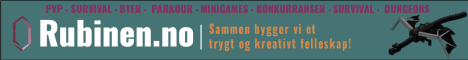Rubinen Minecraft server banner