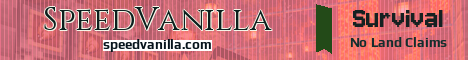 SpeedVanilla Minecraft server banner