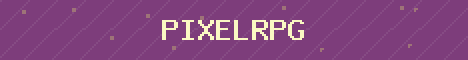 PixelRPG Minecraft server banner