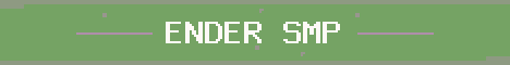 Ender SMP Minecraft server banner