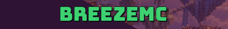 BreezeMC Minecraft server banner