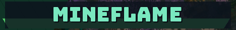 MineFlame Minecraft server banner