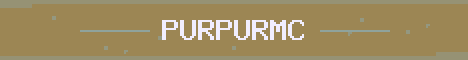 PurpurMC Minecraft server banner
