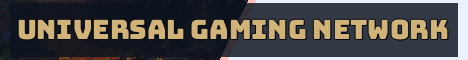 Universal Gaming Network Minecraft server banner