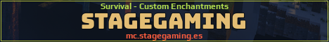 StageGaming Minecraft server banner
