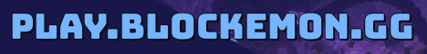 BlockéMon Minecraft server banner