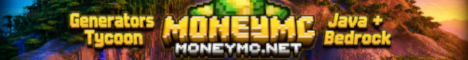 MoneyMC Minecraft server banner