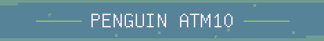 The PenguinNetwork - All the Mods 10 Minecraft server banner
