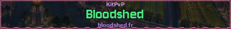 Bloodshed Minecraft server banner