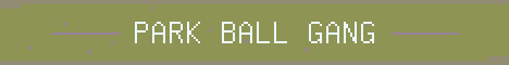 Park Ball Gang Minecraft server banner