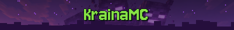 KrainaMC Minecraft server banner