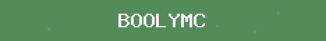 BoolyMC Minecraft server banner