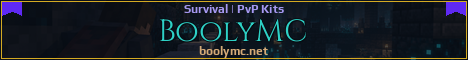 BoolyMC Minecraft server banner