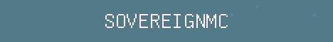 Sovereign MC Minecraft server banner