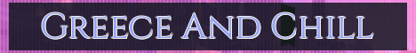 Greece And Chill Minecraft server banner